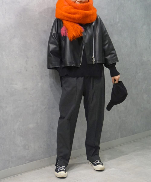 「JOURNAL STANDARD LUXE」 長袖ニット FREE ブラウン レディース_画像8