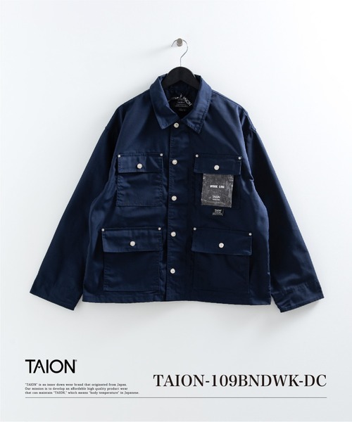 TAION（タイオン） カバーオール 「」「ユニセックス」ノンダウン