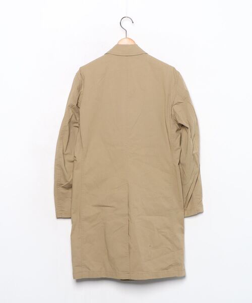 「BEAMS LIGHTS」 ステンカラーコート M ベージュ メンズ_画像2