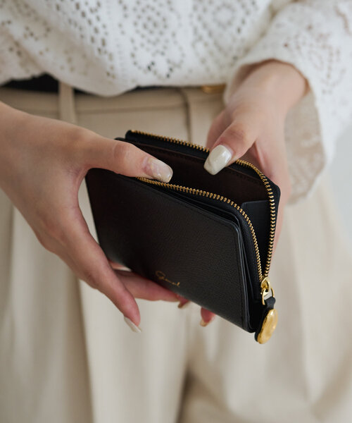 ままま　【美品】gemeil ミニマルウォレット　モカ　箱・タグ付き gemeil 財布 FREE モカ レディース : ZOZOTOWN Yahoo!店 - 通販