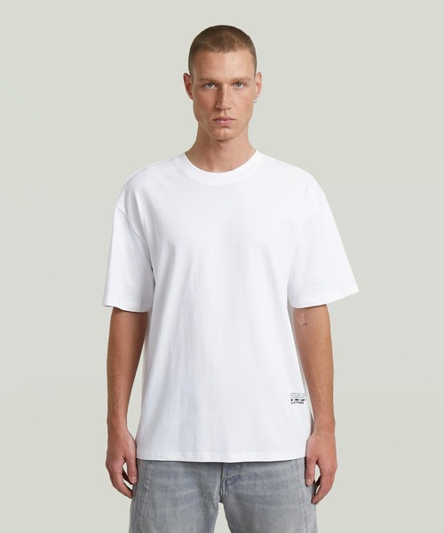 G-STAR RAW tシャツ Back Applique Relaxed T-Shirt/バックアップリケ