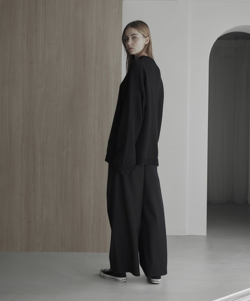 「remer」 長袖ニット MEDIUM アイボリー メンズ_画像7
