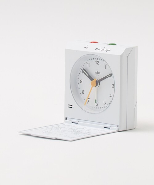 BRAUN（ブラウン） 時計 「BRAUN」TRAVEL ALARM CLOCK BC05 : ZOZOTOWN