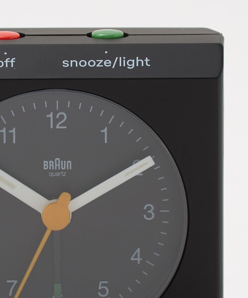 BRAUN（ブラウン） 時計 「BRAUN」TRAVEL ALARM CLOCK BC05 : ZOZOTOWN
