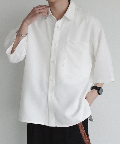 「epnok」 半袖シャツ LARGE ブルー メンズ_画像3