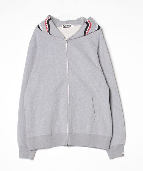 A Bathing Ape グレー ジップアップパーカー A BATHING APE（アベイシングエイプ） ジップアップパーカー 2XL