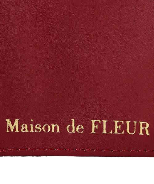 Maison de FLEUR（メゾンドフルール） 財布 リーフ付きチェリープチ