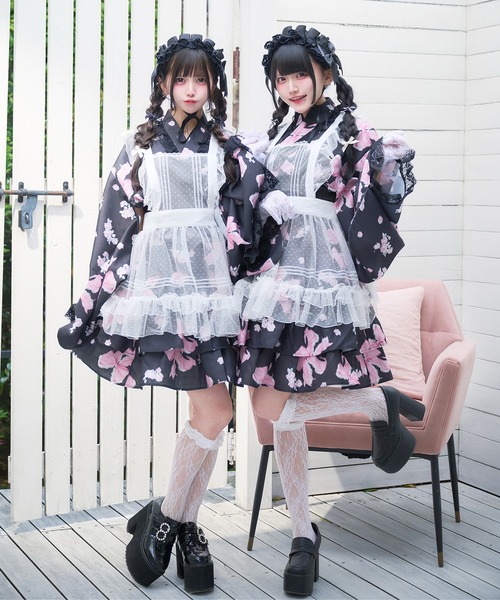 パルエルフィー リボン浴衣ドレスセット Pal elfy 浴衣 リボン浴衣ドレスセット レディース : ZOZOTOWN Yahoo