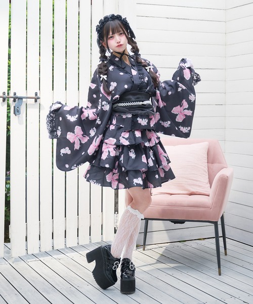 Pal elfy 浴衣 リボン浴衣ドレスセット レディース : ZOZOTOWN Yahoo