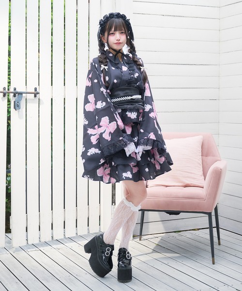 Pal elfy 浴衣 リボン浴衣ドレスセット レディース : ZOZOTOWN Yahoo