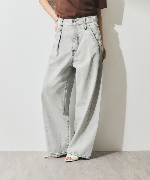 「ADAM ET ROPE'」 デニムパンツ 36 ブルー系その他6 レディース_画像2