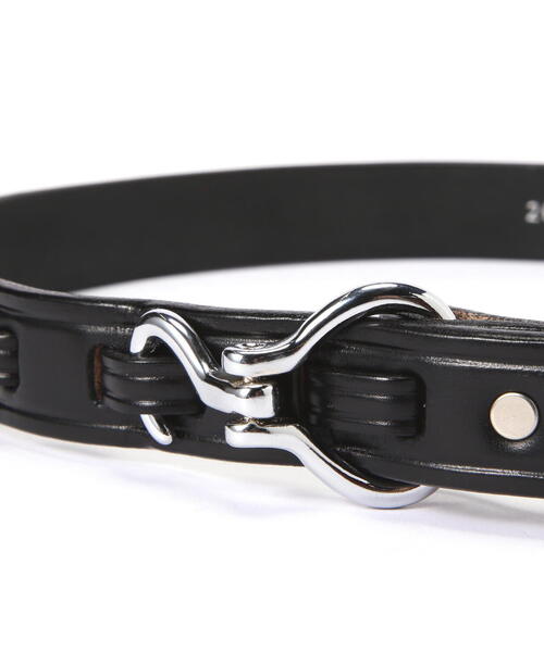 「TORY LEATHER」 ベルト 32 ブラック メンズ_画像4