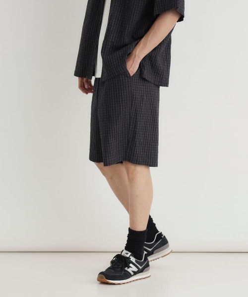 BACK NUMBER パンツ BACK NUMBER(バックナンバー)サッカーミニチェック