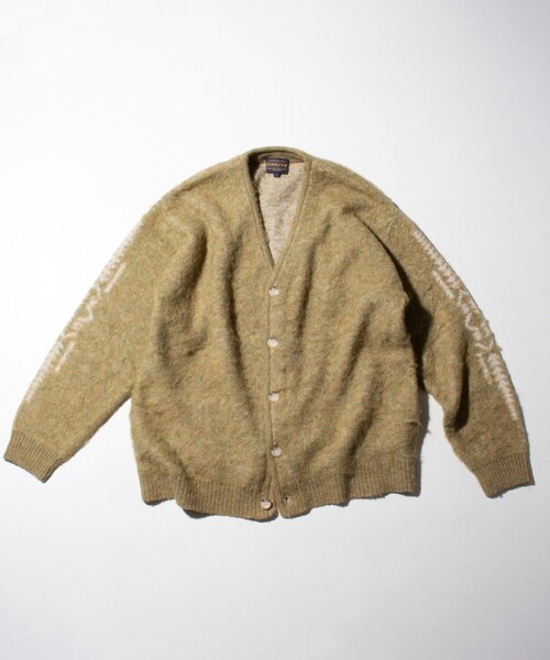 PENDLETON ニットカーディガン Ｌサイズ PENDLETON（ペンドルトン） ニットカーディガン L グリーン メンズ