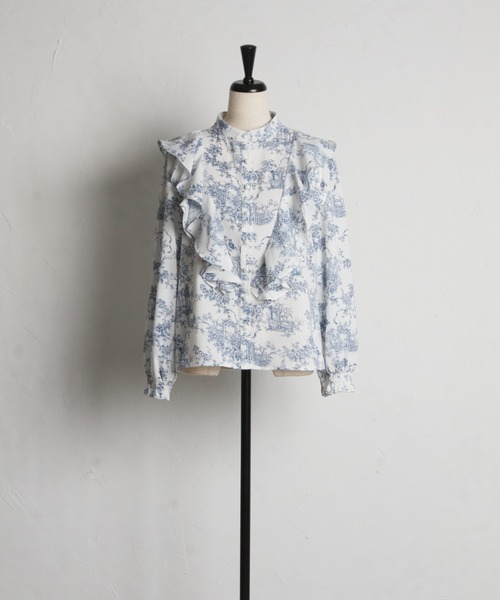 「tocco closet」 長袖ブラウス M ブラック レディース_画像2