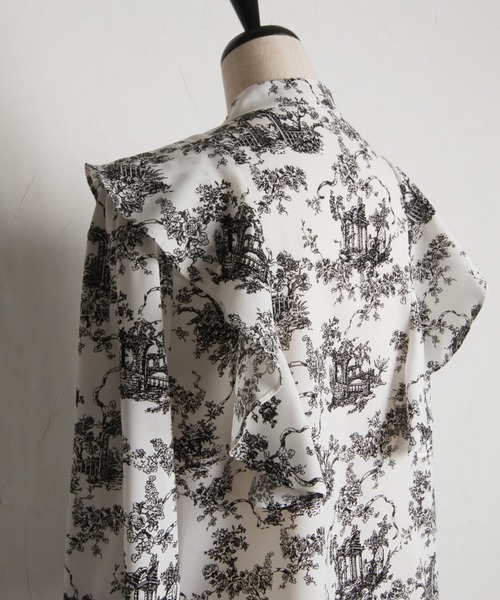 「tocco closet」 長袖ブラウス M ブラック レディース_画像6