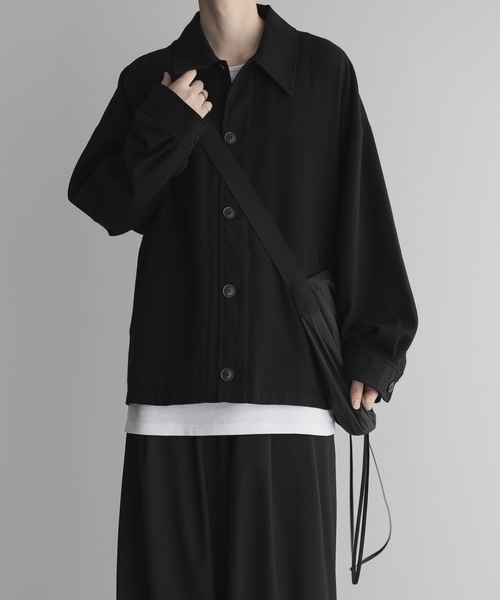 「remer」 ジャケット SMALL チャコールグレー メンズ_画像2