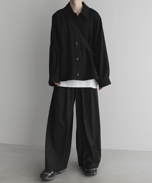 「remer」 ジャケット SMALL チャコールグレー メンズ_画像5