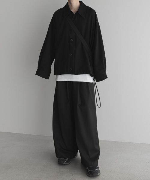 「remer」 ジャケット SMALL チャコールグレー メンズ_画像6