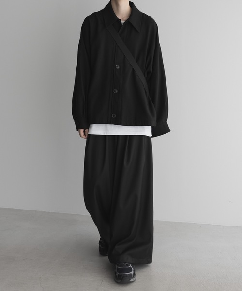 「remer」 ジャケット SMALL チャコールグレー メンズ_画像9