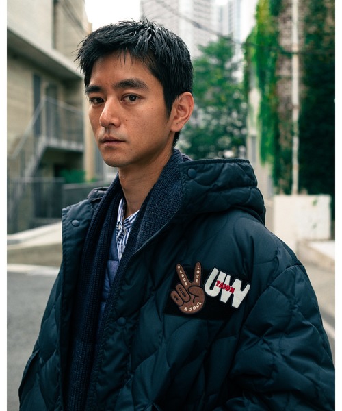 Y-3 「Y-3」 ダウンジャケット MEDIUM ブラック メンズ : ZOZOTOWN