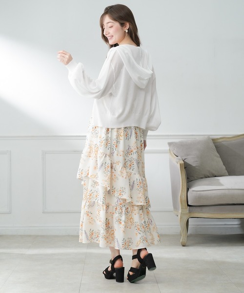 「ASTORIA ODIER」 キャミソールワンピース MEDIUM イエロー レディース_画像5