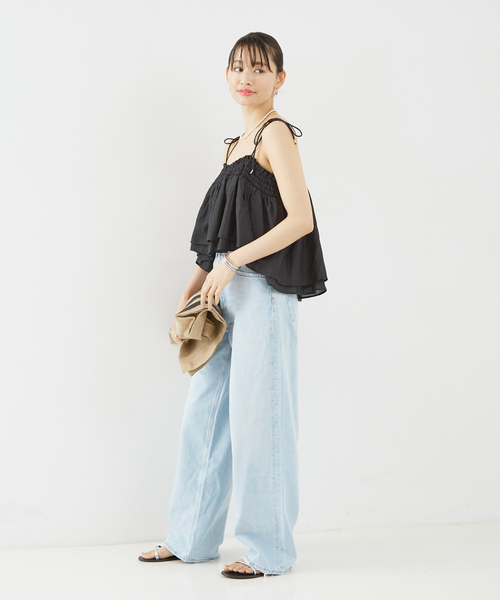 「AGOLDE」 デニムパンツ 24 ライトブルー レディース_画像5
