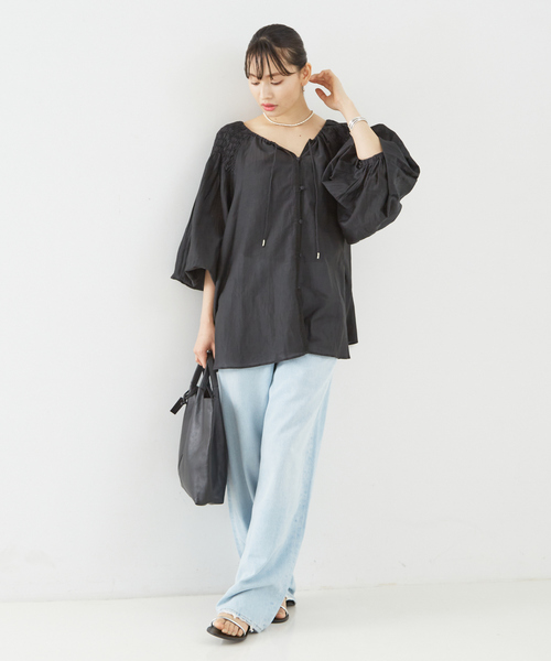 「AGOLDE」 デニムパンツ 24 ライトブルー レディース_画像8