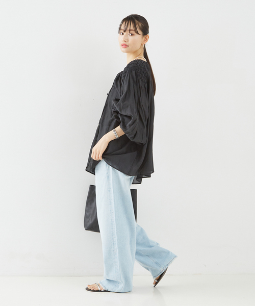 「AGOLDE」 デニムパンツ 24 ライトブルー レディース_画像9