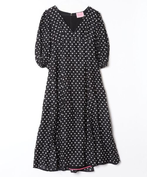 Ta-ma☆ kate spade 一度短時間着用のみ　半袖ワンピース kate spade NEW YORK（ケイト・スペード ニューヨーク） 半袖