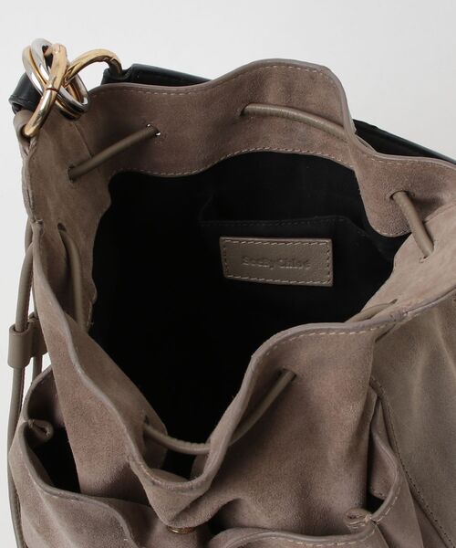 SEE BY CHLOE（シーバイクロエ） 2WAYバッグ - ベージュ レディース