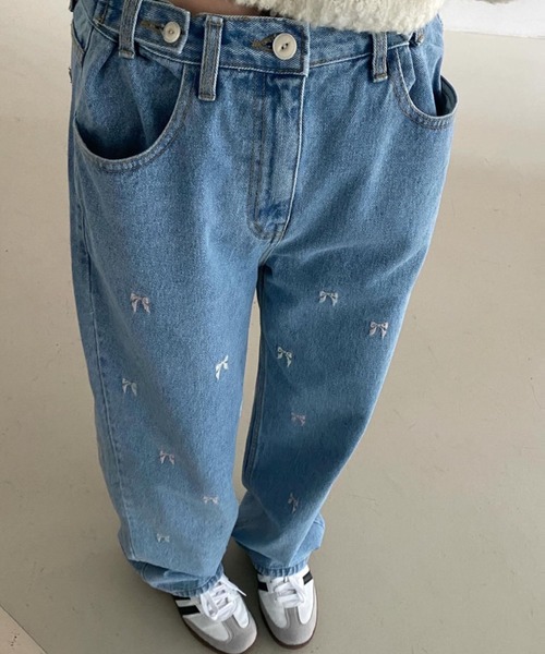 「meJane」 デニムパンツ S ブルー レディース_画像6