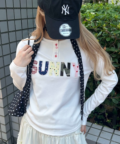 WC ヘンリーネック tシャツ 「大人気で長袖Ver.登場」アソートボタン