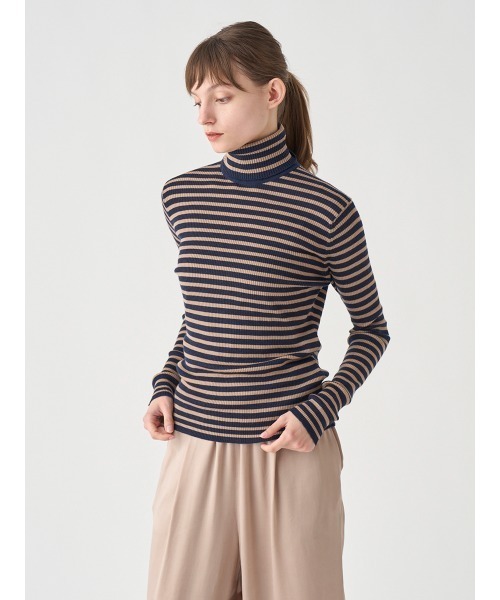 JOHN SMEDLEY（ジョンスメドレー） タートルネック ニット セーター