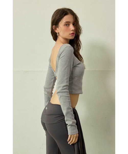 ALEXIA STAM（アリシアスタン） tシャツ Back Adjuster Long Sleeve