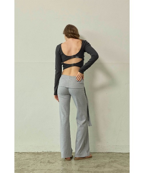 ALEXIA STAM（アリシアスタン） tシャツ Back Adjuster Long Sleeve