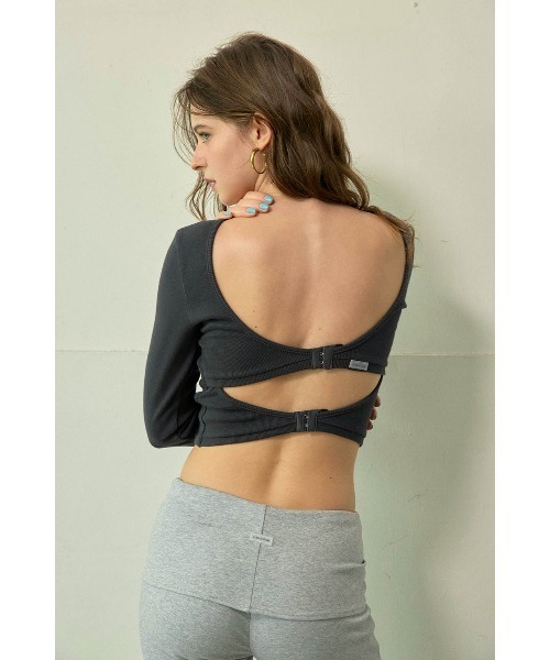 ALEXIA STAM（アリシアスタン） tシャツ Back Adjuster Long Sleeve