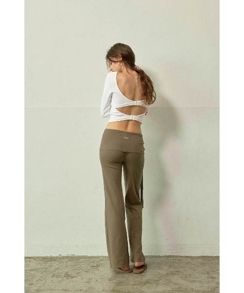ALEXIA STAM（アリシアスタン） tシャツ Back Adjuster Long Sleeve