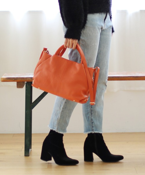 お得大人気 バッグ PayPayモール店 - 通販 - PayPayモール ハンドバッグ 牛革レザーハンドバッグ ZOZOTOWN 激安大特価