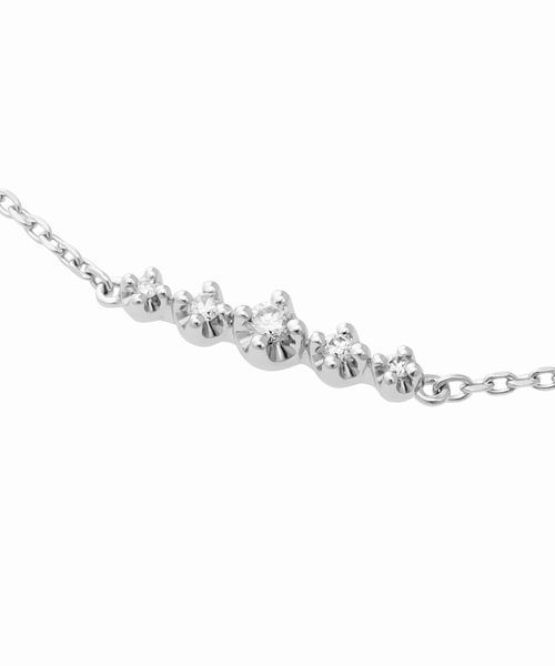 4℃（ヨンドシー） ブレスレット K18ホワイトゴールドブレスレット