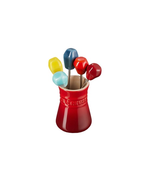 Le Creuset（ル・クルーゼ） 食器 フード・ピック・セット レインボー