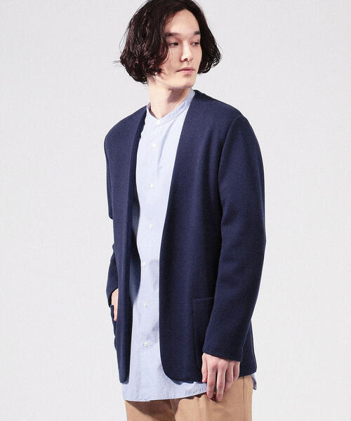 カラー ジャケット ノーカラージャケット CABaN シルクカシミヤ ミラノリブノーカラージャケット ZOZOTOWN PayPayモール店 - 通販 - PayPayモール ミヤの
