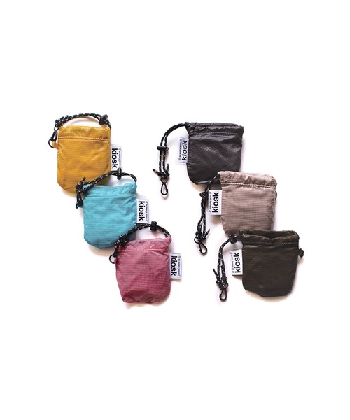 リップストップ パッカブルエコバッグ MILITARY 新品 B-167 リップストップ ローリング PACKABLE