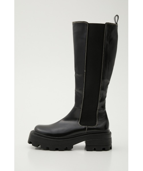 SLY（スライ） ブーツ STITCH SIDE GORE KNEE BOOTS スティッチ