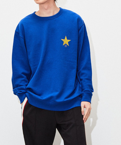 CONVERSE TOKYO スウェット スピンドルプリントオーバー