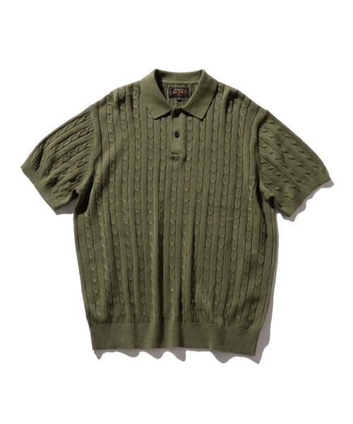 セール】ケーブルニット ポロシャツ（ポロシャツ）｜POLO RALPH