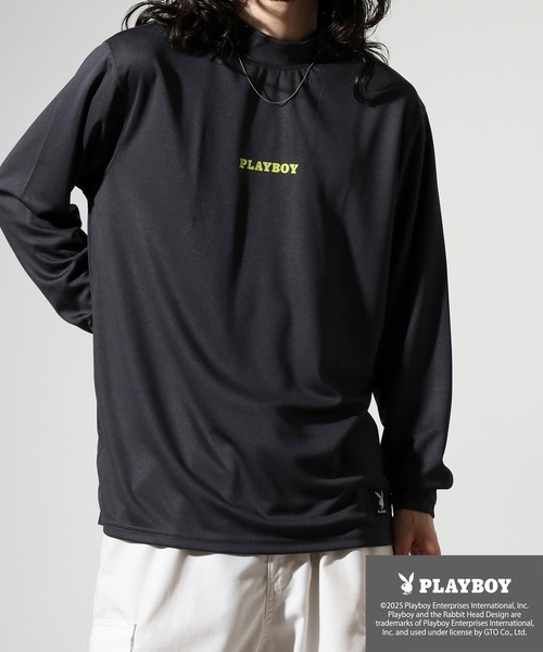PLAYBOY（プレイボーイ） tシャツ PLAYBOY High neck long sleeve 