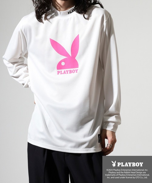 PLAYBOY（プレイボーイ） tシャツ PLAYBOY High neck long sleeve