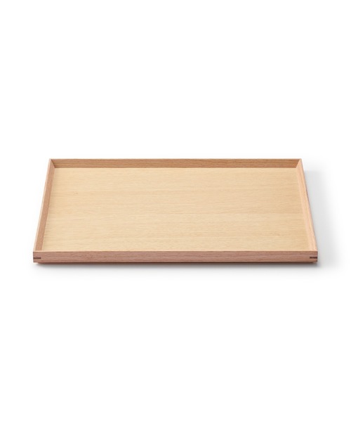 無印良品（MUJI） ランチョンマット 木製 角型トレー 約幅40．5
