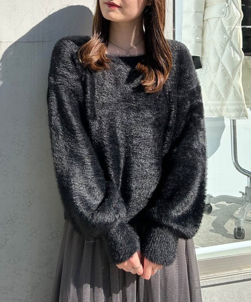 eimy istoire ❀ フェザーヤーンニットPO EIMY ISTOIRE エイミーイストワール eimy istoire フェザーヤーン